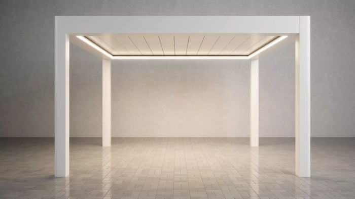 Éclairage LED d’ambiance intégré à la structure